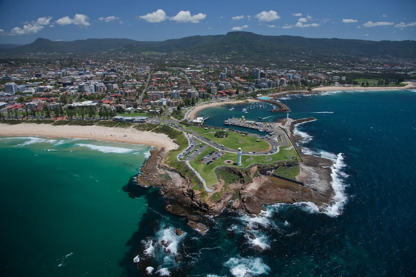 Flagstaff Hill and Wollongong Harbour in the Illawarra